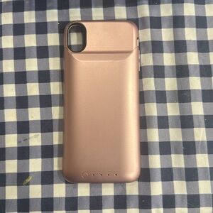 Mophie Pink Sleek Smartphone  extra battery Case with Camera Cutout
